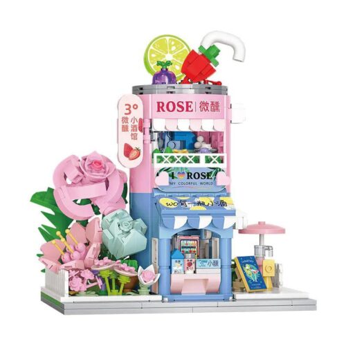 Hộp bộ lắp ghép Tiệm Rượu Nhỏ Say Mê BALODY 21245, đồ chơi mô hình Quán Bar Thu Nhỏ với thiết kế Chi Tiết Tinh Xảo, phù hợp bé gái 6 tuổi, giá tốt.