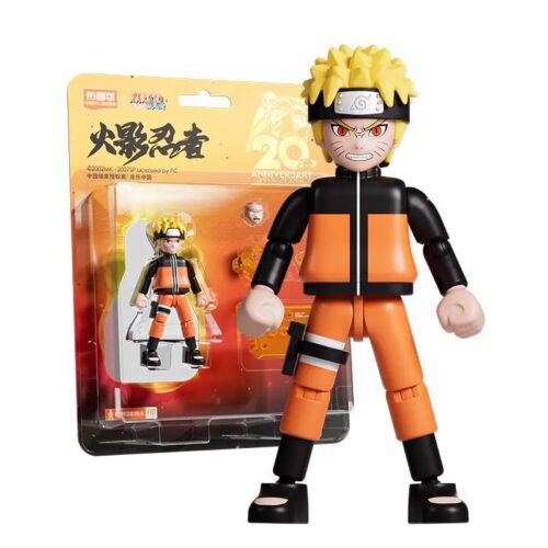 Mô hình Naruto Uzumaki - Kỷ niệm 20 năm hoạt hình của hãng 布鲁可BLOKEES, mã 71060, có 1 figure, màu cam, vàng, đen, trắng, phù hợp cho bé trai 9 tuổi, giá tốt
