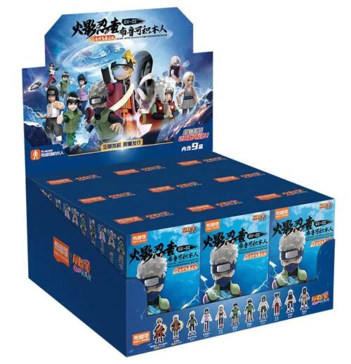 Hộp bộ lắp ghép nhân vật Naruto Làng Lá Bay Lượn 布鲁可BLOKEES 71061