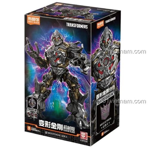 Chi tiết lắp ráp mô hình BLOKEES 71158 Megatron, không cần sơn keo kìm, đồ chơi mô hình chất lượng cao cho con trai 12 tuổi.