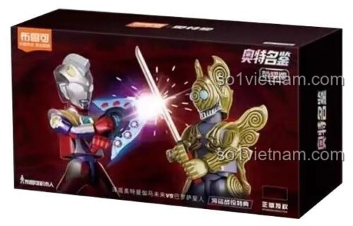 Hộp bộ lắp ghép Ultraman Z Gamma Future BLOKEES 73403, đồ chơi mô hình Quái Vật Barossa, figure BLOKEES 73403, giá rẻ cho bé trai 8 tuổi