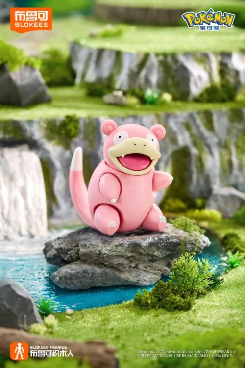 Mô hình figure Slowpoke BLOKEES 74010 đáng yêu cho bé trai 6 tuổi, đồ chơi mô hình Pokémon Slowpoke giá tốt.