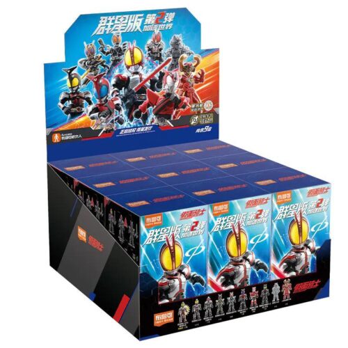 Bộ đồ chơi Kamen Rider Blokees 74202 giá tốt, hộp sản phẩm đầy đủ 10 nhân vật, phù hợp bé trai 10 tuổi, khớp cử động linh hoạt.