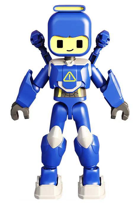 Robot LULU Biến Hình, bộ lắp ghép 27 mảnh, đồ chơi robot cho bé trai 3 tuổi, Robot LULU Thần Kỳ, giá tốt