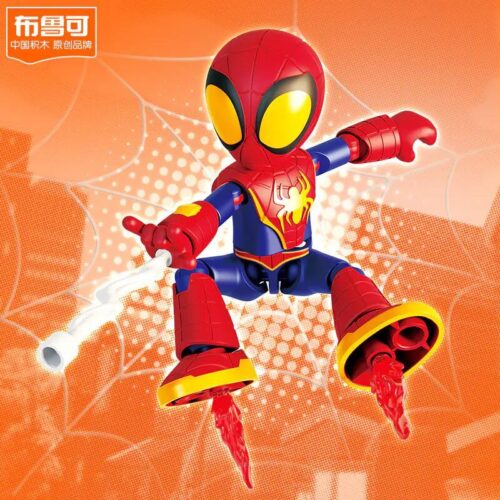Mô hình Spider-Man Web-Warrior Suit, đồ chơi lắp ghép Spider-Man cho bé trai 6 tuổi, bộ đồ chơi Spider-Man giá tốt