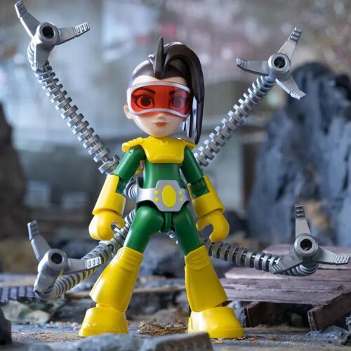 Bộ lắp ghép Doctor Octopus 布鲁可BLOKEES 74818, đồ chơi mô hình siêu anh hùng cho bé trai 3 tuổi, cánh tay robot linh hoạt, giá tốt