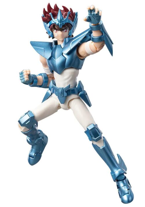 Figure Seiya Pegasus BLOKEES 75005, mô hình chiến binh Saint Seiya màu manga, đồ chơi lắp ráp cho bé trai 14 tuổi, chi tiết sắc nét, khớp cử động linh hoạt