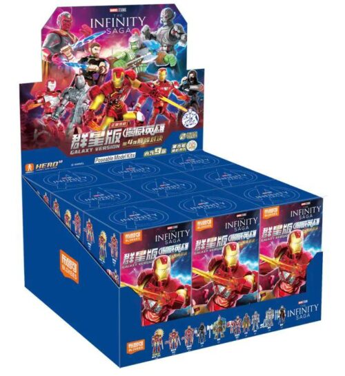 Hộp sản phẩm BLOKEES 81114 Marvel Heroes Galaxy Version - Peak Showdown
