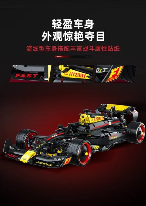 Ảnh bìa đồ chơi mô hình Xe Đua F1 Bogaobang 99F1. Món quà tuyệt vời cho bé trai 14 tuổi đam mê tốc độ, chất lượng cao.