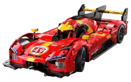 Bộ lắp ghép Siêu xe đua Blazing Flame CaDA C63008 giá tốt cho bé trai 8 tuổi, mô hình xe đua tốc độ cao, chất lượng cao