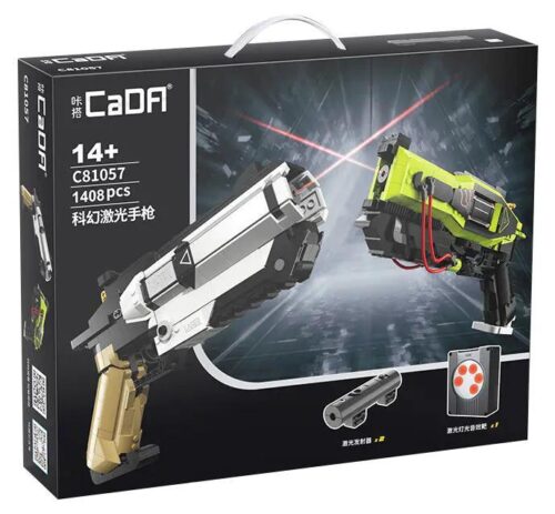 Hộp sản phẩm Súng Laser Khoa học Viễn tưởng CaDA C81057