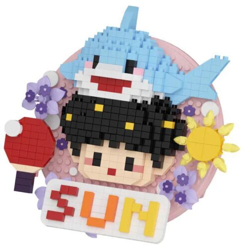 bộ lắp ghép Mô hình trang trí Sun Chao Le Chuang 7332 giá rẻ, đồ chơi lắp ghép sáng tạo cho bé trai 8 tuổi