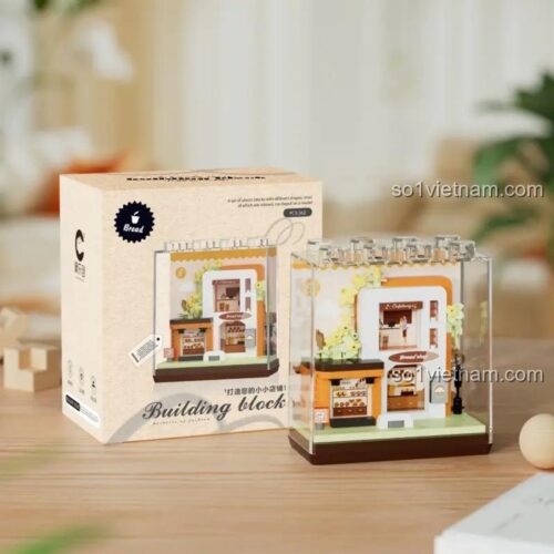 Hộp đồ chơi mô hình Cửa Hàng Bánh Ngọt 7369, món quà sáng tạo cho bé gái, chất lượng cao.