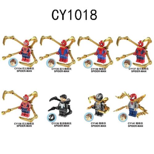 Mô hình đồ chơi Chengyi CY139 Venom Spider-Man giá rẻ cho bé trai 6 tuổi. Bộ đồ chơi Người Nhện Venom chất lượng cao, tương thích LEGO®.