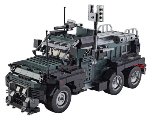 bộ lắp ghép Xe Chống Bạo Động Chizao She 2217, đồ chơi mô hình quân sự cho con trai 14 tuổi, chất lượng cao, giá tốt