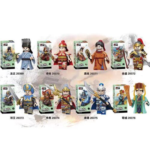 Bộ Lắp Ghép Nhân Vật Tam Quốc 8 Mẫu Decool 20373, Figure Tam Quốc, Minifigure Tam Quốc, Lính Tam Quốc, Tướng Tam Quốc, Nhân vật lịch sử Trung Quốc, Bộ đồ chơi lịch sử, Bộ đồ chơi Tam Quốc, Đồ chơi giáo dục cho bé trai 6 tuổi, Đồ chơi sáng tạo, Giá tốt