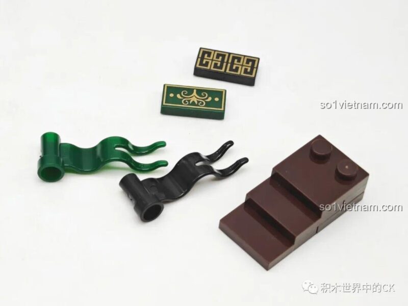 Chi tiết mô hình Tam Quốc Thành Trì Decool 20512