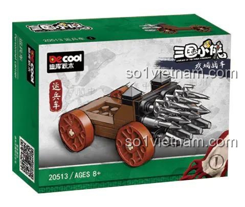 Bộ lắp ghép xe công thành Tam Quốc 20513 - Xe ném đá Tam Quốc