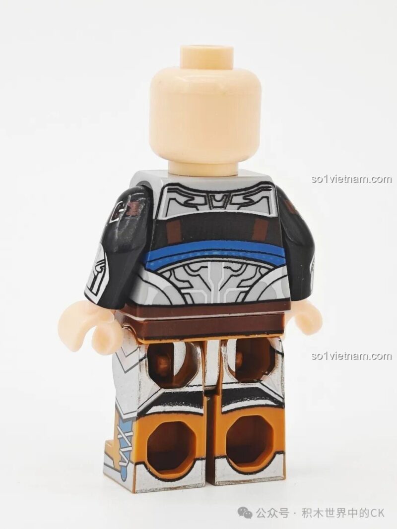 Minifigure thường binh trong bộ đồ chơi Decool 20610 Xe công thành thời Tam Quốc