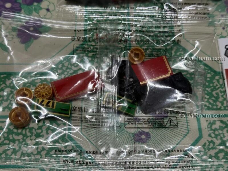 Chi tiết mảnh ghép đồ chơi mô hình DECOOL 22052, chất liệu nhựa an toàn, giá rẻ.