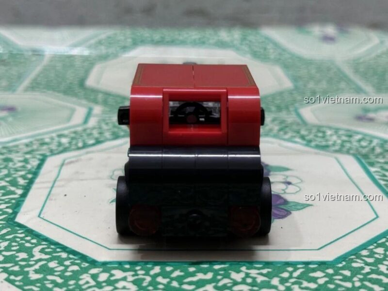 Mặt sau xe hồi lực mini DECOOL 22052, đồ chơi lắp ráp giá rẻ.