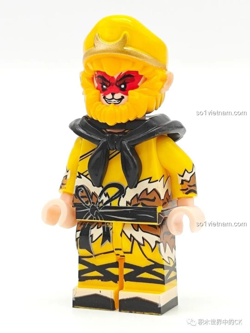 Chi tiết Minifigure Na Tra - Tây Du Ký, 8 tuổi, con trai, hành trình Tây Du, nhân vật Na Tra chi tiết, màu sắc sống động