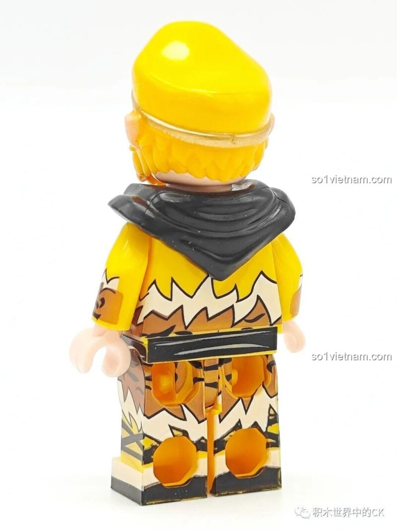 Chi tiết Minifigure Tôn Ngộ Không - Tây Du Ký, 8 tuổi, con trai, hành trình Tây Du, nhân vật Tôn Ngộ Không chi tiết, màu sắc sống động