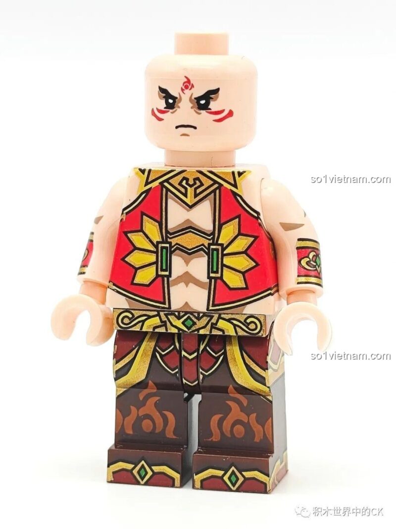 Nhân vật Na Tra trong bộ lắp ghép minifigure Decool Giấc Mộng Tây Du