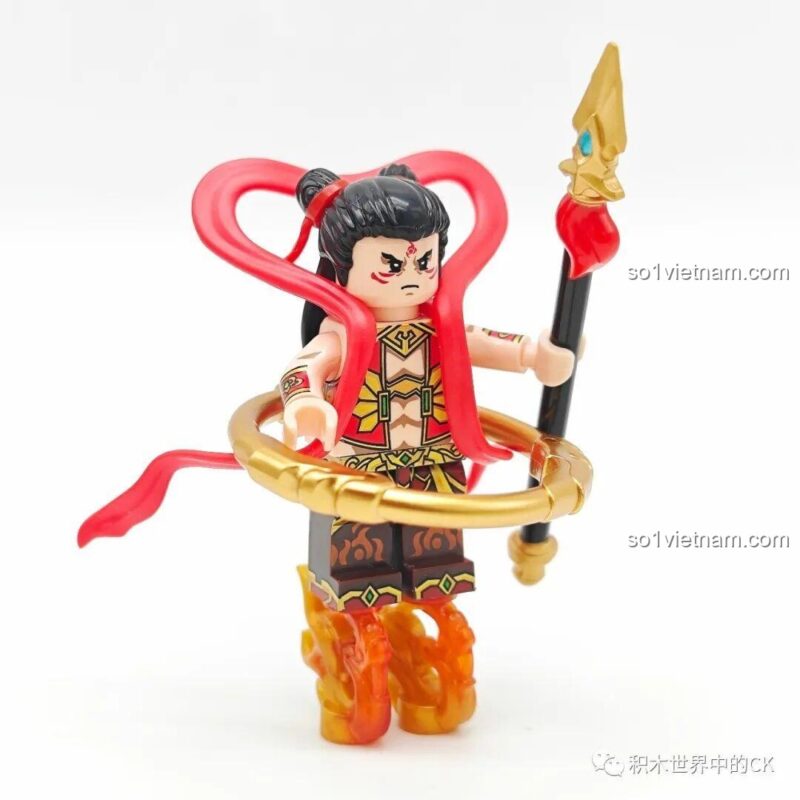 Minifigure Thiết Thiện Công Chúa - Tây Du Ký, tạo dáng, 8 tuổi, con trai, hành trình Tây Du, nhân vật Thiết Thiện Công Chúa chi tiết, màu sắc sống động