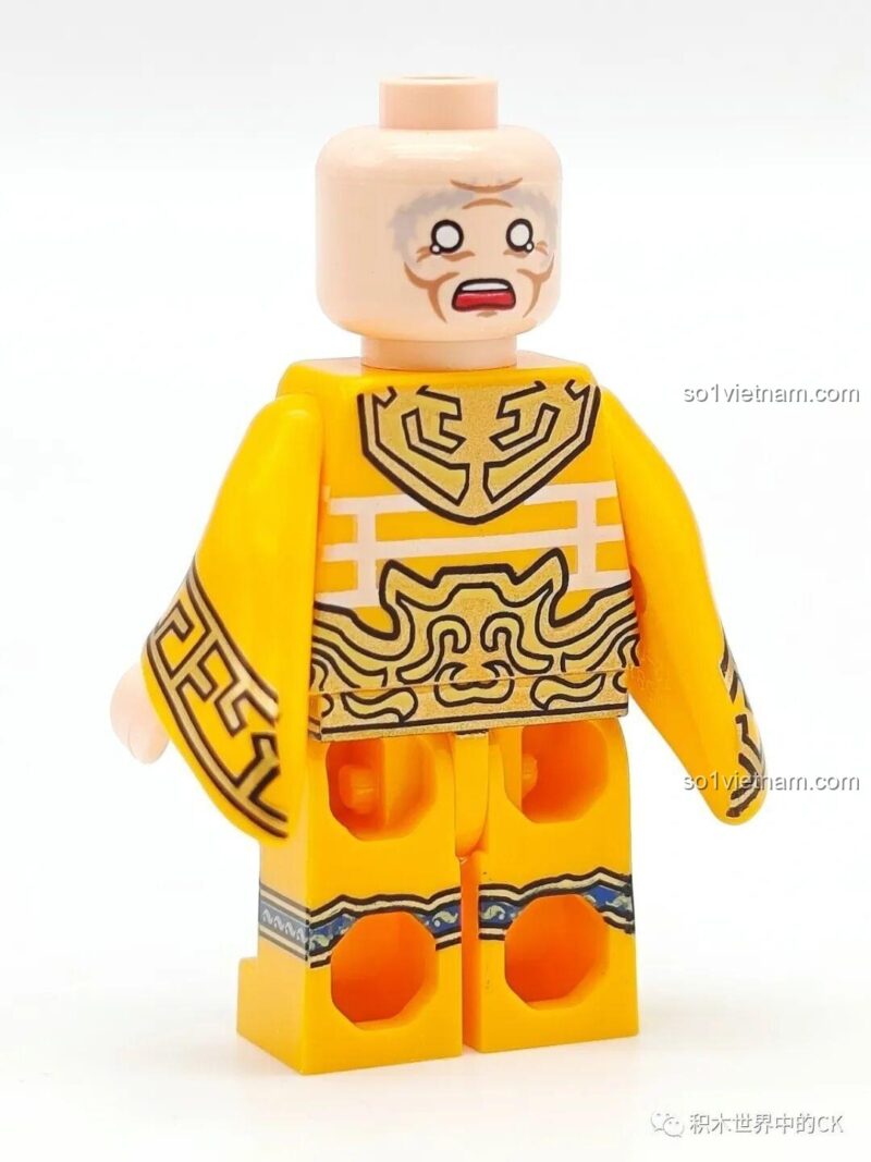 Chi tiết Minifigure Nhị Lang Thần - Tây Du Ký, 8 tuổi, con trai, hành trình Tây Du, nhân vật Nhị Lang Thần chi tiết, màu sắc sống động