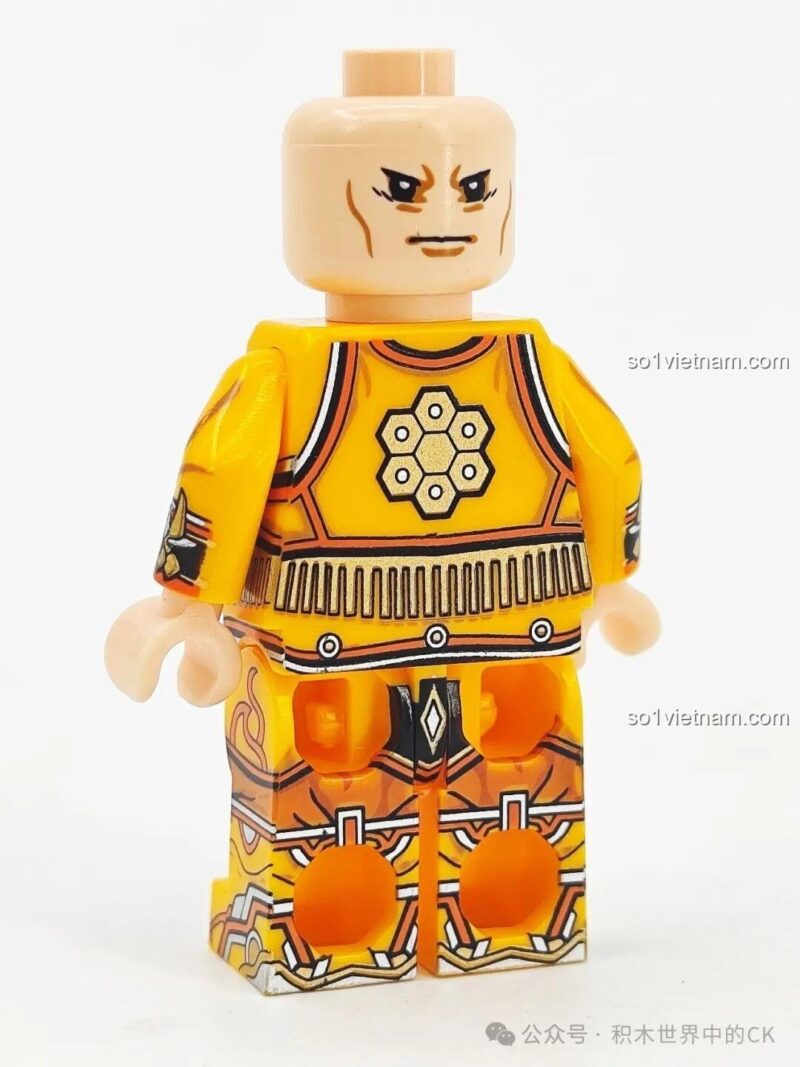 Decool 30313 Kim Giác Đại Vương - Hộp đồ chơi xếp khối nhân vật Trung Hoa, đồ chơi phát triển trí tuệ cho bé 8 tuổi