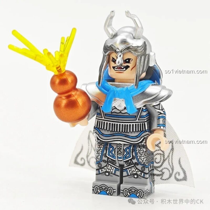Decool 30313 Kim Giác Đại Vương - Minifigure chi tiết Tây Du Ký, đồ chơi sáng tạo cho bé 8 tuổi
