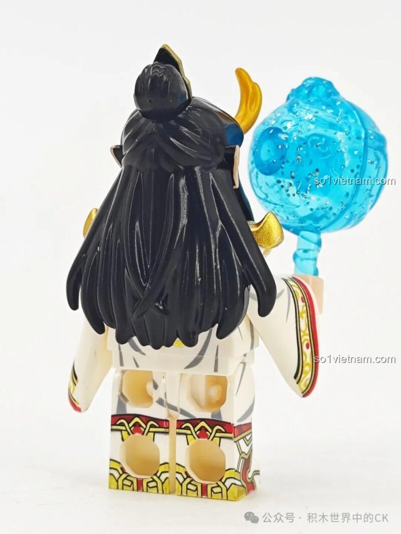 Decool 30313 Kim Giác Đại Vương - Minifigure Long Vương Áo Quảng chi tiết Tây Du Ký, đồ chơi giáo dục cho bé 8 tuổi