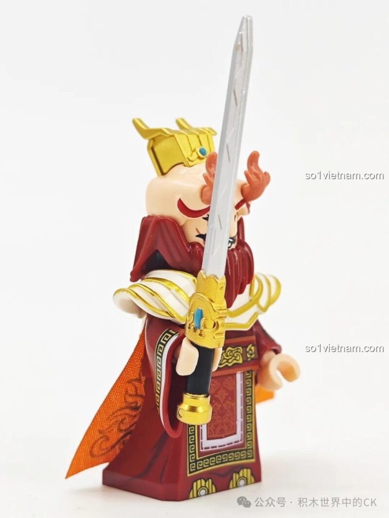 Decool 30313 Kim Giác Đại Vương - Minifigure Long Vương Áo Quảng Tây Du Ký, đồ chơi phát triển trí tuệ cho bé 8 tuổi