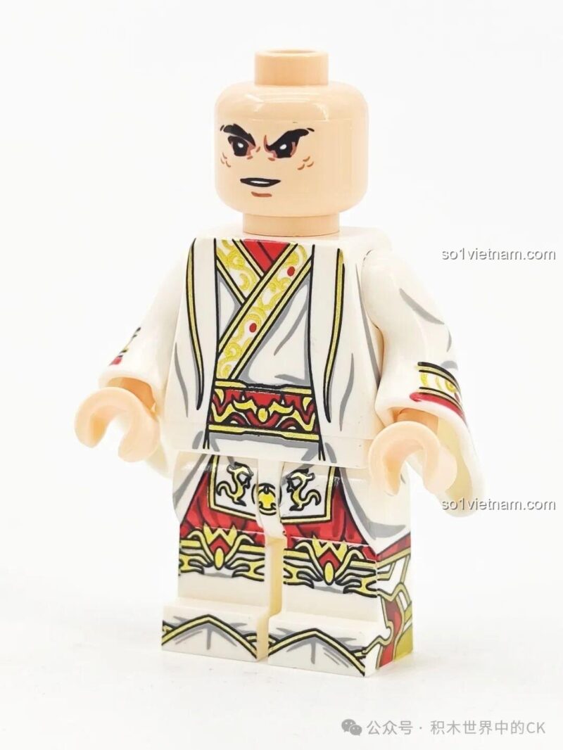 Decool 30313 Kim Giác Đại Vương - Minifigure Ngân Giác Đại Vương chi tiết Tây Du Ký, đồ chơi sáng tạo cho bé 8 tuổi