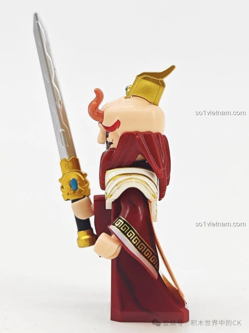 Decool 30313 Kim Giác Đại Vương - Minifigure Ngộ Không Tây Du Ký, đồ chơi sáng tạo cho bé 8 tuổi