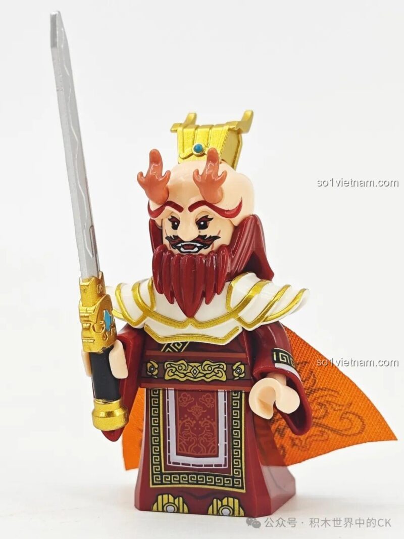 Decool 30313 Kim Giác Đại Vương - Minifigure Ngưu Ma Vương Tây Du Ký, đồ chơi phát triển trí tuệ cho bé 8 tuổi