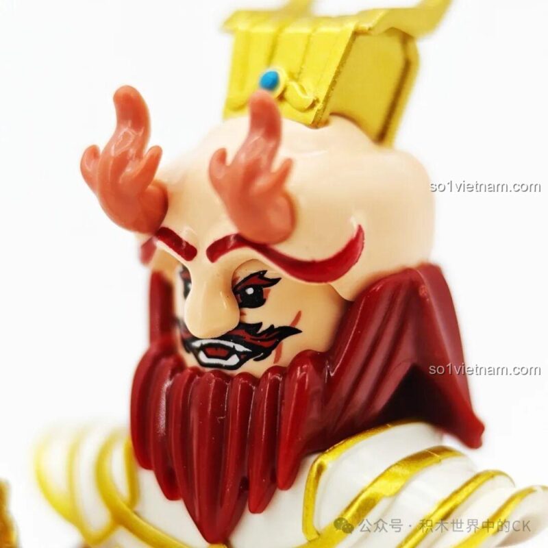 Decool 30313 Kim Giác Đại Vương - Minifigure Quy Thừa Tướng Tây Du Ký, đồ chơi sáng tạo cho bé 8 tuổi