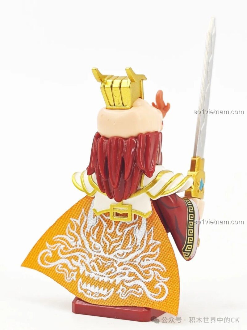 Decool 30313 Kim Giác Đại Vương - Minifigure Tam Thái Tử Áo Bính Tây Du Ký, đồ chơi giáo dục cho bé 8 tuổi