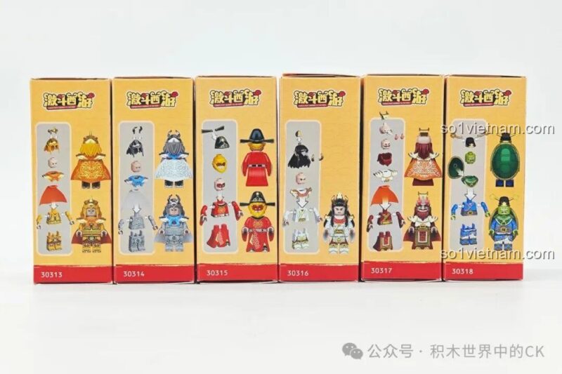 Decool 30313 Kim Giác Đại Vương - Minifigure nhân vật phim ảnh, đồ chơi giáo dục cho bé 8 tuổi