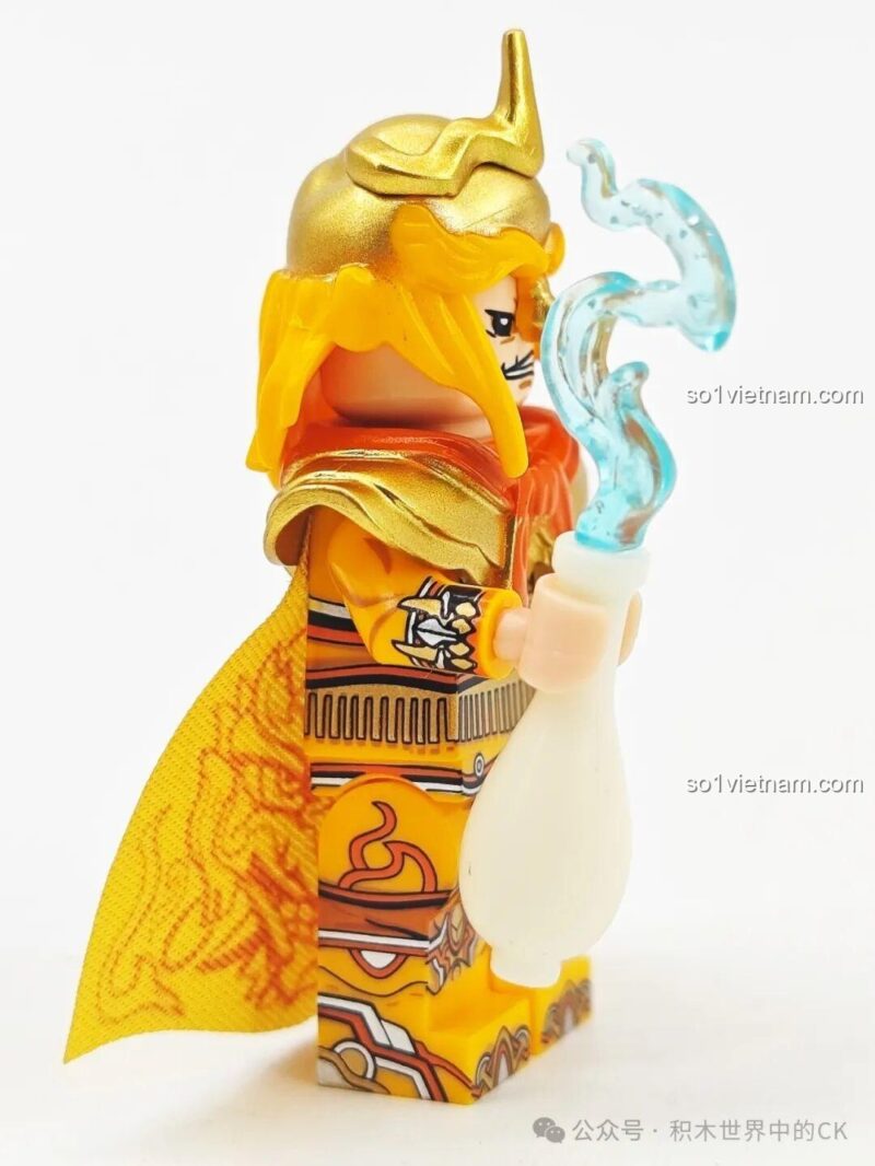 Decool 30313 Kim Giác Đại Vương - Nhân vật 2 Tây Du Ký, đồ chơi sáng tạo cho bé 8 tuổi