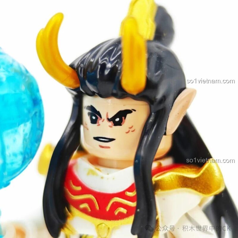 Decool 30313 Kim Giác Đại Vương - Phụ kiện chi tiết Tây Du Ký, đồ chơi sáng tạo cho bé 8 tuổi