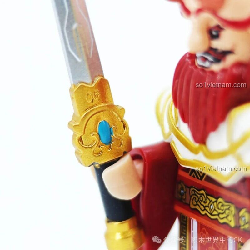 Decool 30313 Kim Giác Đại Vương - Phụ kiện Tây Du Ký, đồ chơi giáo dục cho bé 8 tuổi