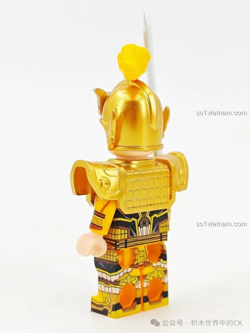 Chi tiết mô hình Thiên Binh Vàng bộ lắp ghép Decool 30322