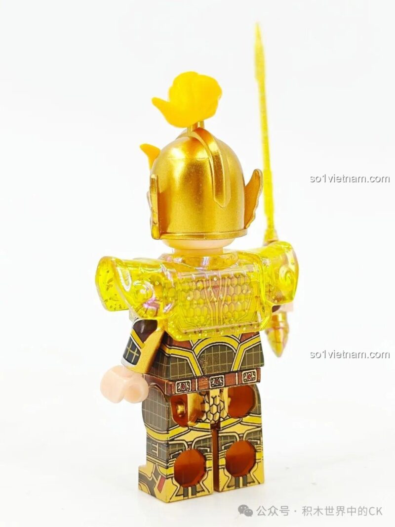 Mô hình Thiên Binh Xanh lá cầm chuyền bộ lắp ghép Decool 30322