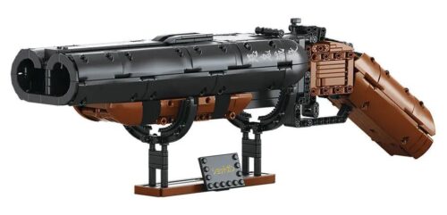 Mô hình súng Shotgun "Thợ Săn Quỷ" DK 1524 lắp ráp chi tiết, có thể bắn đạn nhựa, dành cho bé trai 8 tuổi, 890 mảnh ghép, chất lượng cao, giá tốt