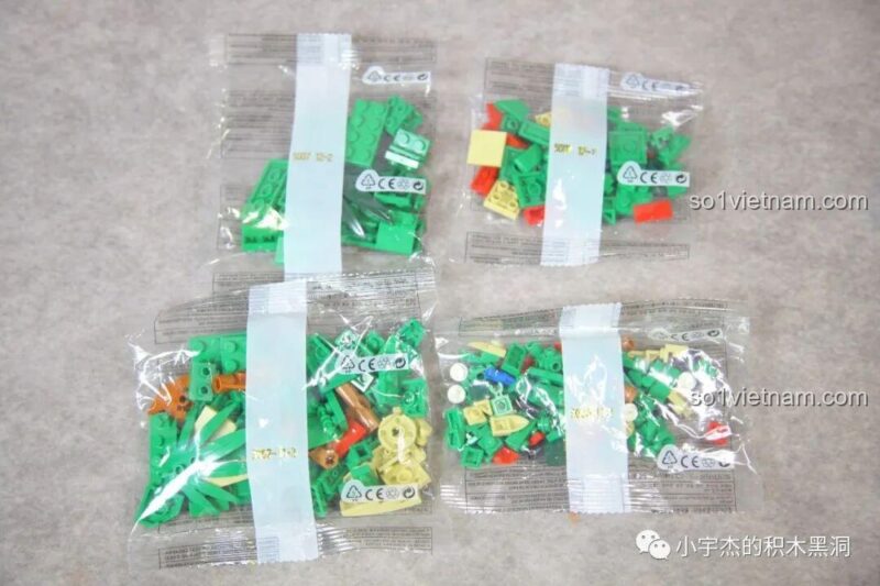 Toàn bộ thân Rồng Thần Shenron sau khi lắp ráp, dài hơn 1.2 mét, sẵn sàng để tạo dáng. Bộ lắp ghép Rồng Thần Shenron chất lượng cao.