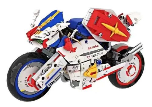 bộ lắp ráp Mô tô Gundam RX-78 DK 5009, đồ chơi mô hình cho bé trai 8 tuổi giá rẻ