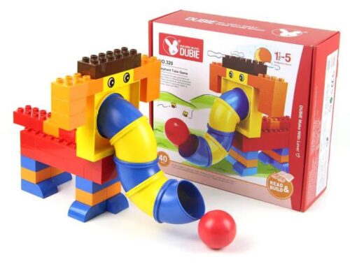 Bộ đồ chơi Voi Nhả Bóng DUBIE 320 40 chi tiết cho bé 1-5 tuổi