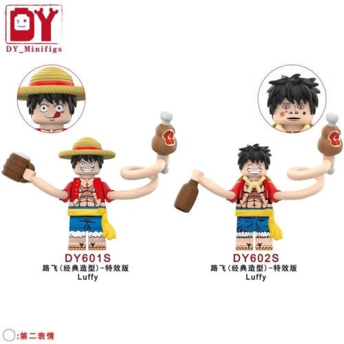 bộ đồ chơi Minifigure Luffy One Piece DY_Minifigs DY602S phiên bản đặc biệt, phù hợp bé trai 6 tuổi, giá tốt